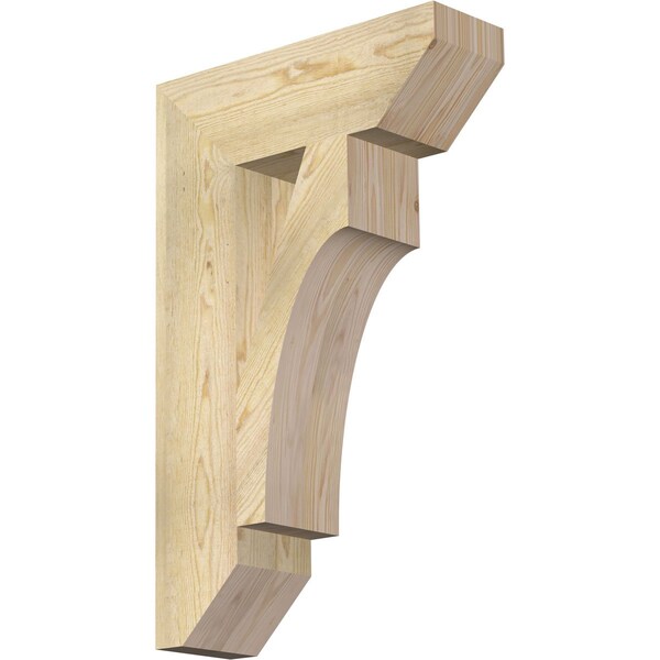 Ekena Millwork Westlake Slat Rough Sawn Bracket, Douglas Fir, 6"W x 20"D x 32"H BKT06X20X32WTL06RDF - main